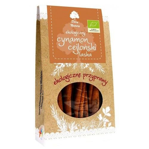 Cynamon cejloński - laska 30g - EKO  Dary Natury