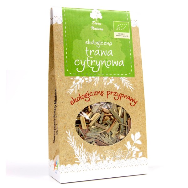 DARY NATURY Cytrynowa Trawa EKO 20G 5