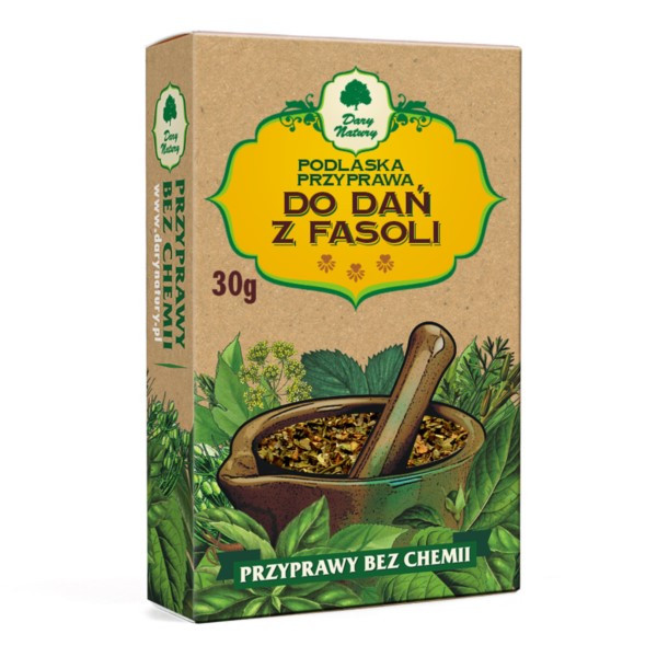 DARY NATURY PRZYPRAWA DO DAŃ Z FASOLI 30G