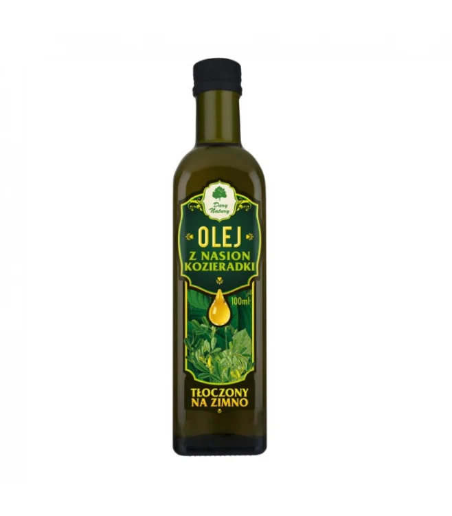 Olej z NASION KOZIERADKI 100 ml Dary Natury