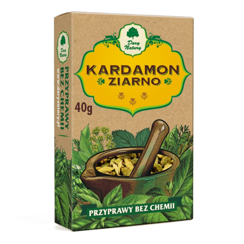 KARDAMON ZIARNO 40g Dary Natury