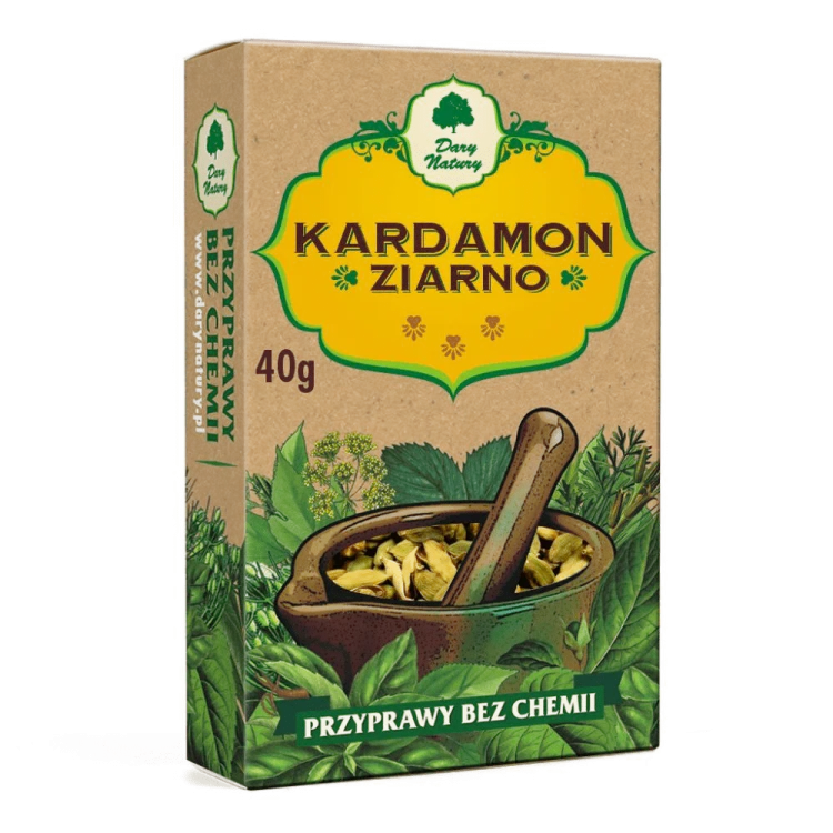 KARDAMON ZIARNO 40g Dary Natury