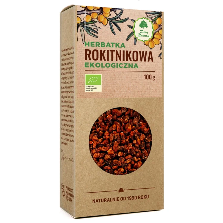 Herbatka ROKITNIKOWA Eko 100 g Dary Natury