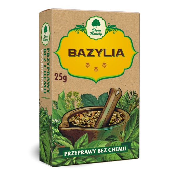 Ziele Bazyli kartonik 25g Dary Natury
