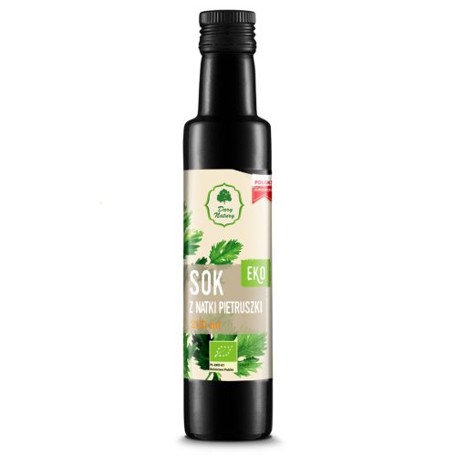 Sok z NATKI PIETRUSZKI Eko 250 ml Dary Natury