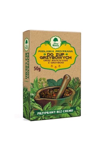 DO ZUP GRZYBOWYCH Podlaska przyprawa 50 g Dary Natury