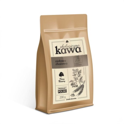 Kawa ZIOŁOWO-ZBOŻOWA Eko 200 g Dary Natury