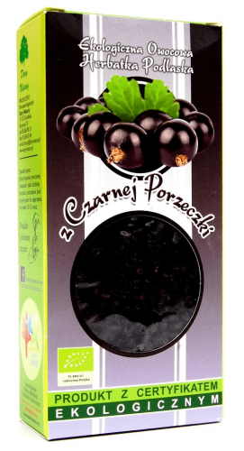 Czarna  Porzeczka owoc  100g Dary Natury - infekcje górnych dróg oddechowych