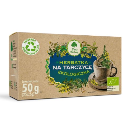 Herbata na TARCZYCĘ Eko 25x2g Dary Natury