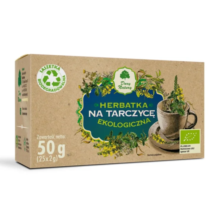 Herbata na TARCZYCĘ Eko 25x2g Dary Natury