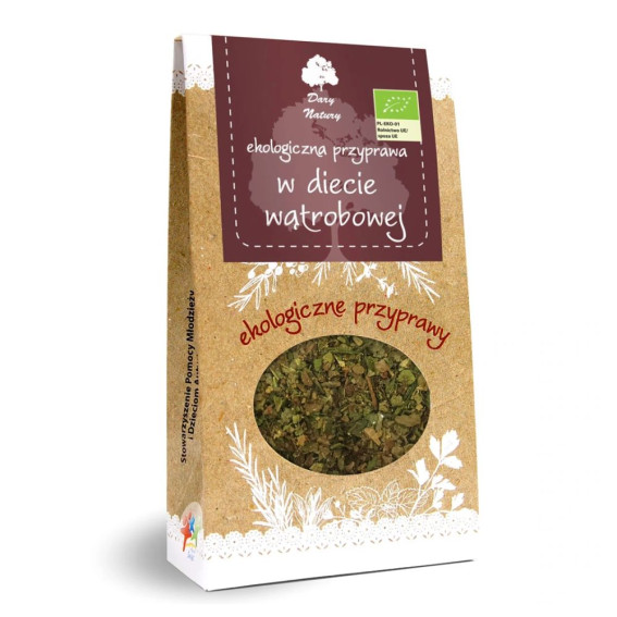 PRZYPRAWA W DIECIE WĄTROBOWEJ Eko 40 g Dary Natury