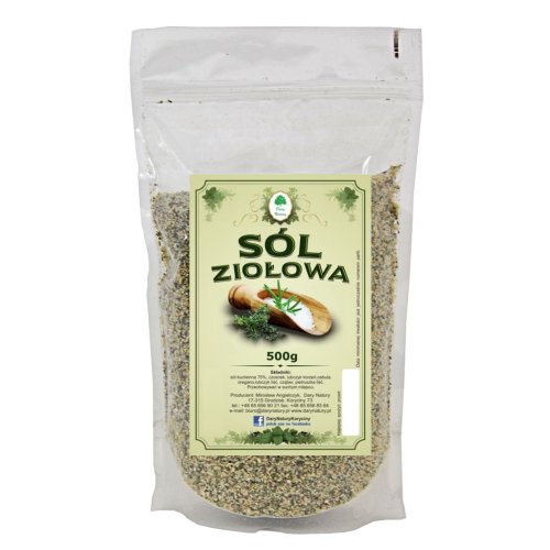 SÓL ZIOŁOWA 500 g Dary Natury
