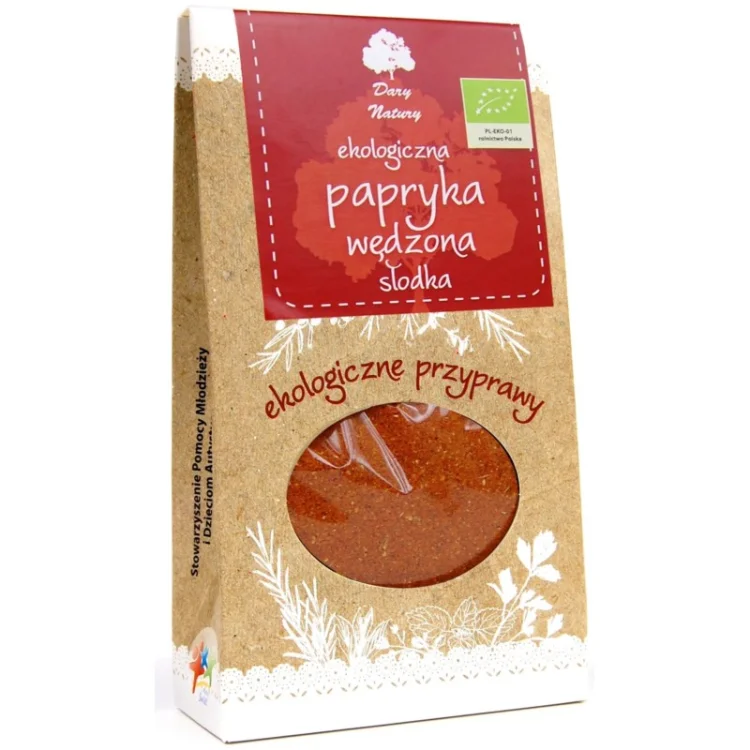 Dary Natury Papryka Słodka Wędzona Eko 50g