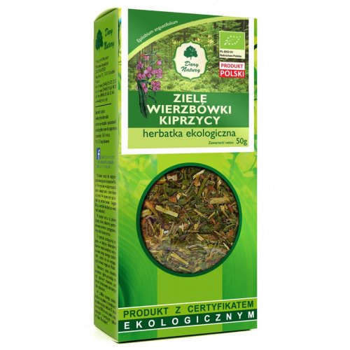 WIERZBÓWKA KIPRZYCA ziele Eko 50 g Dary Natury IWAN CZAJ