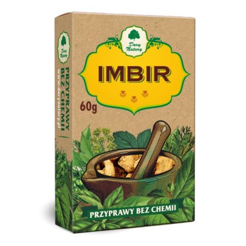 IMBIR 60 g Dary Natury