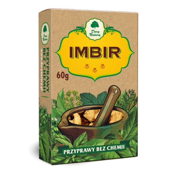 IMBIR 60 g Dary Natury