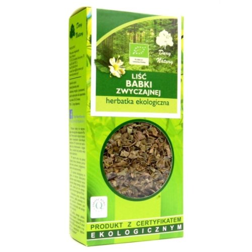 LIŚĆ BABKI ZWYCZAJNEJ EKO 50g Dary Natury