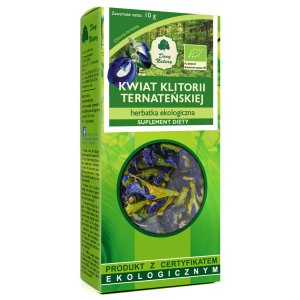 KLITORIA TERNATEŃSKA KWIAT EKO 10g - Butterfly Pea Tea