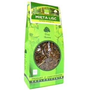 MIĘTA LIŚĆ 100 g Dary Natury - poprawia trawienie