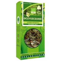 Herbatka OCZYSZCZANIE eko 50g Dary Natury