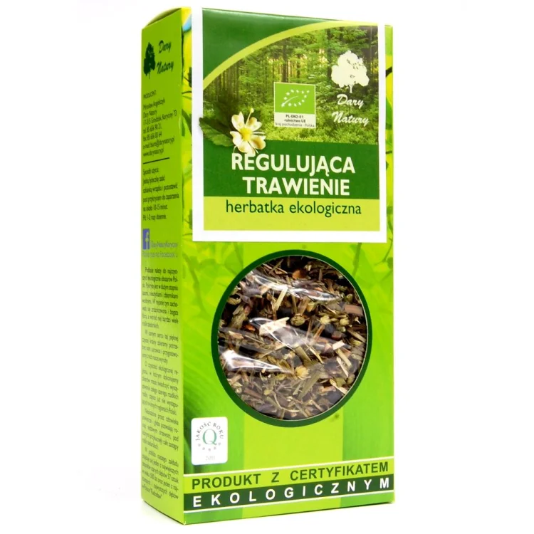REGULUJĄCA TRAWIENIE herbatka eko 50 g Dary Natury
