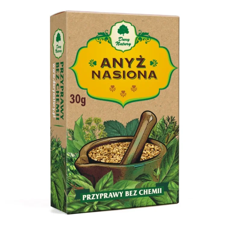 NASIONA ANYŻU 30g Dary Natury