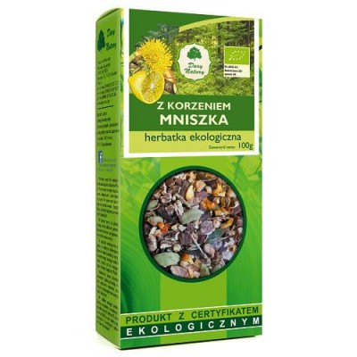 Herbatka z KORZENIEM MNISZKA EKO 100g Dary Natury