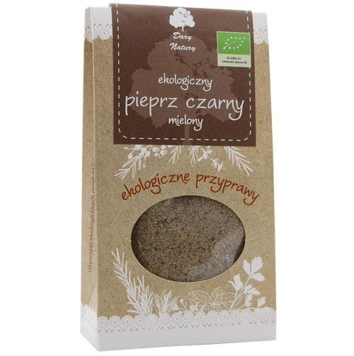 PIEPRZ CZARNY Mielony 50 g Dary Natury