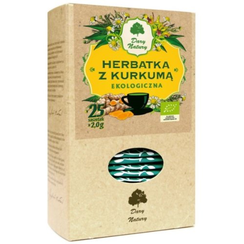 Herbatka z KURKUMĄ 25 x 2 g Dary Natury