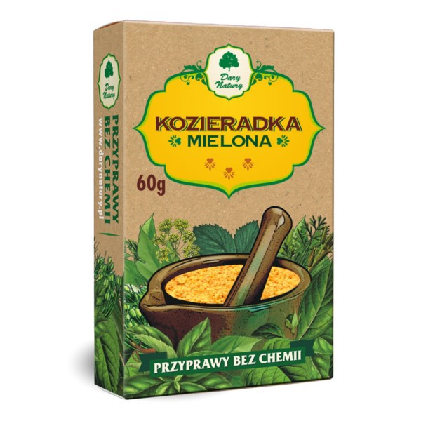 KOZIERADKA MIELONA 60g Dary Natury