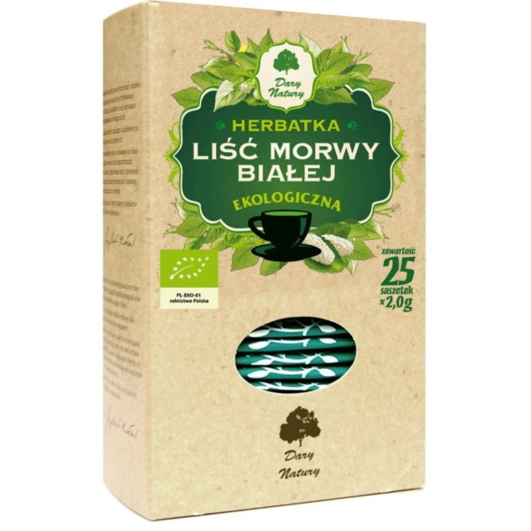 MORWA BIAŁA liść 25 x 2g Eko Dary Natury