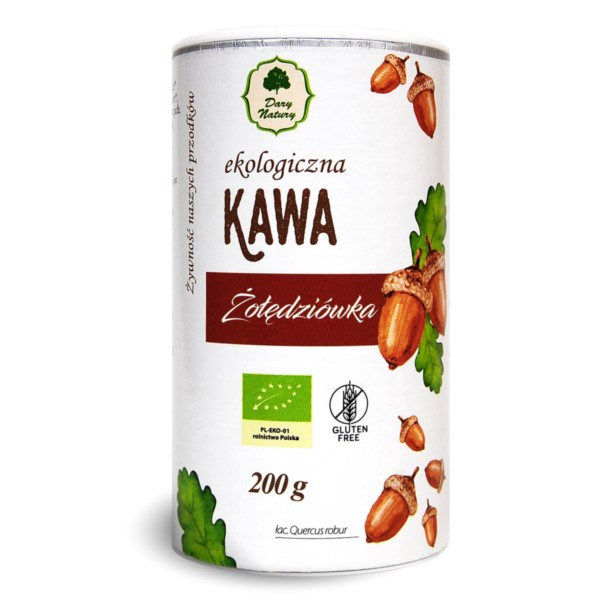 Kawa ŻOŁĘDZIÓWKA Eko 200g Dary Natury