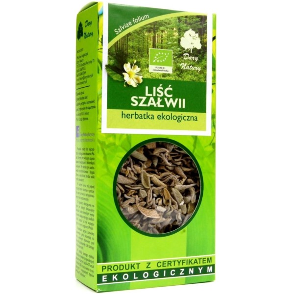 SZAŁWIA LIŚĆ 25g eko Dary Natury 5