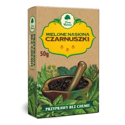 DARY NATURY Mielona czarnuszka 50G