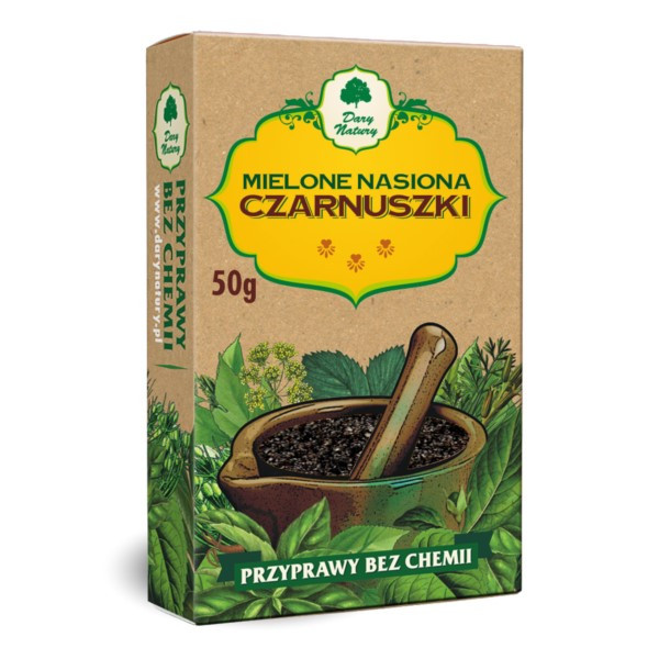 DARY NATURY Mielona czarnuszka 50G