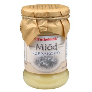 Miód RZEPAKOWY 400g Dutkowiak