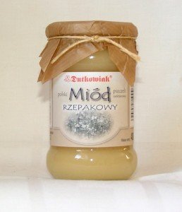 Miód RZEPAKOWY 900g Dutkowiak