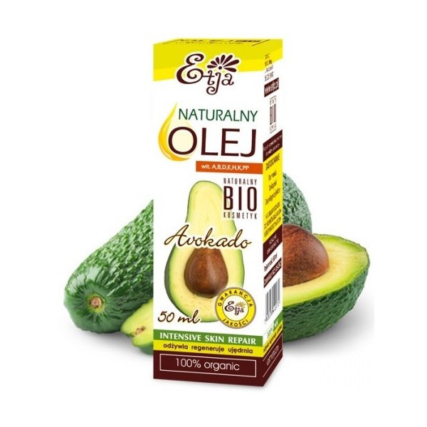 Etja Olej Avokado Bio 50Ml Intensywnie Nawilża