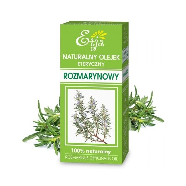 Etja Olejek Rozmarynowy 10ml pobudza krążenie