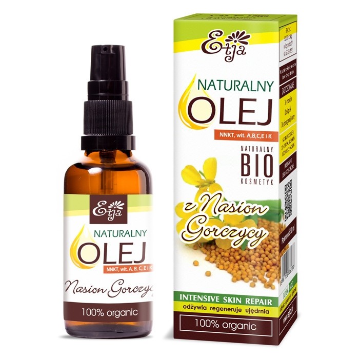 OLEJ Z NASION GORCZYCY BIO 50ml Etja
