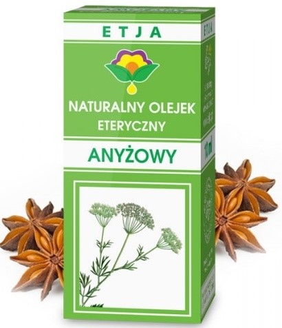 Etja Olejek Anyżowy 10ml - zapobiega wzdęciom, ułatwia trawienie