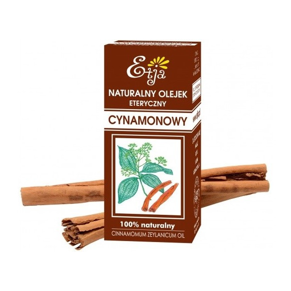 Olejek CYNAMONOWY 10ml Etja - działa antybakteryjnie