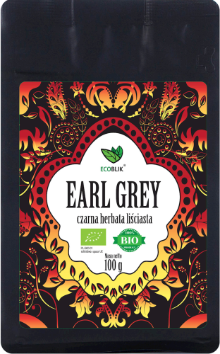 EARL GREY BIO Herbata czarna liściasta 100 g - Ecoblik
