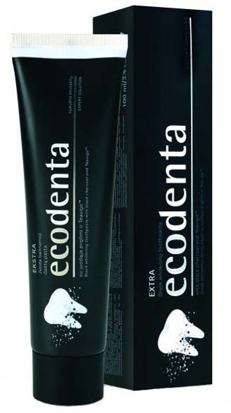 CZARNA WYBIELAJĄCA pasta do zębów 100ml Ecodenta