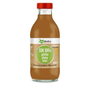 Sok JABŁKO ALOES KIWI 0,3L FOOD Ekamedica