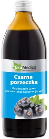 Czarna Porzeczka 0,5L Suplement diety Ekamedica