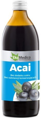 Ekamedica Acai 0,5L Suplement diety