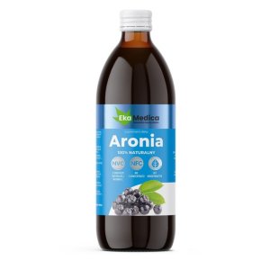 ARONIA 0,5l sok NFC 100% Ekamedica Suplement diety