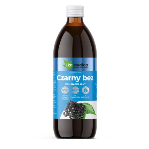 CZARNY BEZ 0,5 l NFC Ekamedica Suplement diety