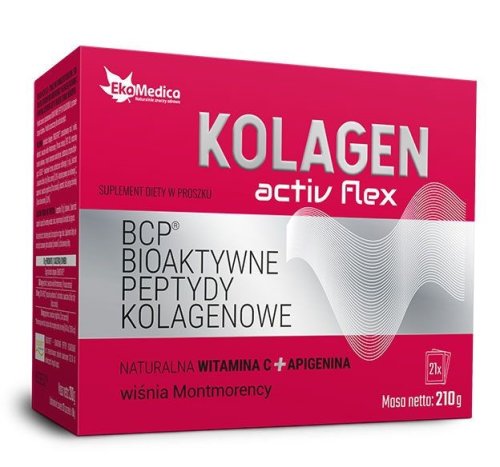 KOLAGEN ACTIV Flex 21x10g saszetki Ekamedica